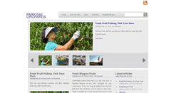 Desktop Screenshot of parkwayorchards.com